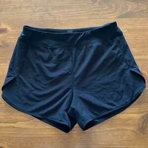 Athleta girl run the world 3” shorts.  Girls size XL 14.  Black.